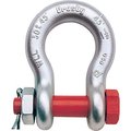 Mazzella Crosby G-2130 Galvanized Carbon Shackle BTA 7/16", 1-1/2T WLL 1019471